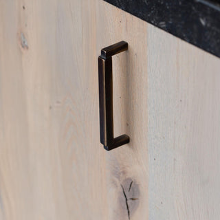 Cast 128mm Prism Handle - Dark Bronze