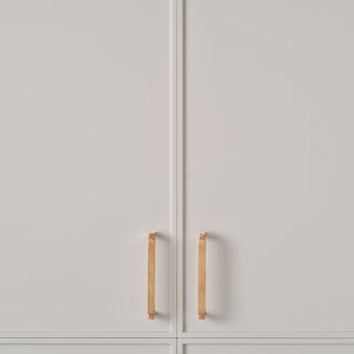 Cast 128mm Prism Handle - Light Bronze