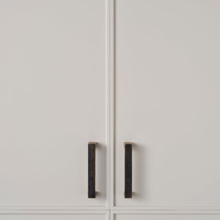 Cast 128mm D-Pull Handle - Dark Bronze