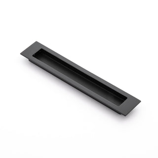 Slate 150mm Recessed Pull - Matt Black