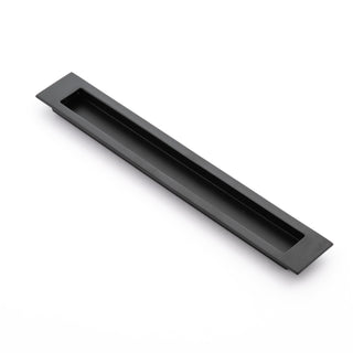 Slate 200mm Recessed Pull - Matt Black