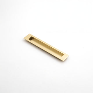 Slate 200mm Recessed Pull - Satin Brass