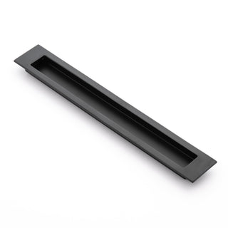 Slate 250mm Recessed Pull - Matt Black