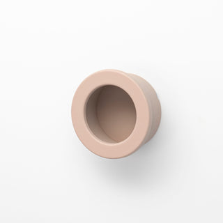 Dune 30mm Circle Recessed Pull - Dusty Rose