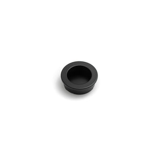 Dune 40mm Circle Recessed Pull - Matt Black