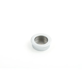 Dune 40mm Circle Recessed Pull - Satin Chrome