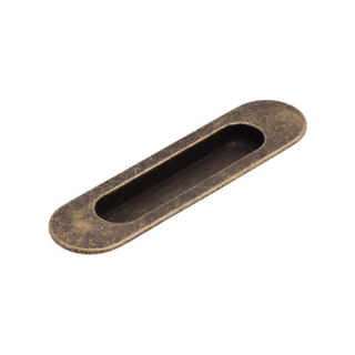 Dune 150mm Round Recessed Pull - Antique Brass