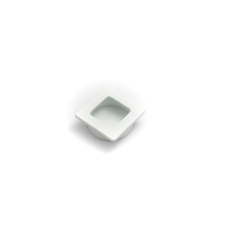 Dune 39mm Square Recessed Pull - Matt White