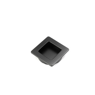 Dune 50mm Square Recessed Pull - Matt Black