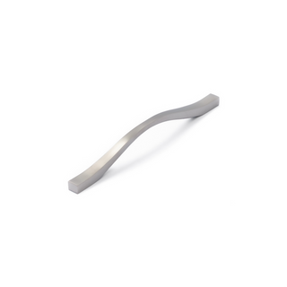 Dune 224mm Curved Wave Handle - Dull Brushed Nickel