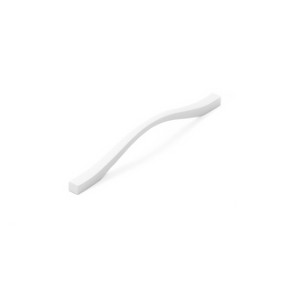 Dune 224mm Curved Wave Handle - Matt White