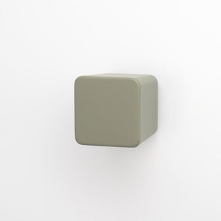 Dune 25mm Square Knob - Dusty Olive