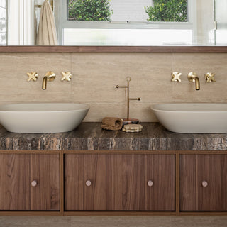 Dune 25mm Round Knob - Dusty Rose