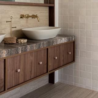 Dune 25mm Round Knob - Dusty Rose