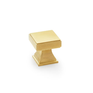 Kensington 30mm Knob - Satin Brass PVD