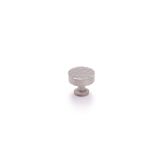 Tarn 35mm Hammered Knob - Dull Brushed Nickel