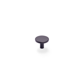 Reed 35mm Round Knob - Matt Black