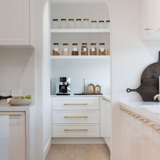 Grove 256mm Handle - Satin Brass