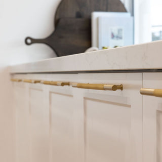 Grove 256mm Handle - Satin Brass