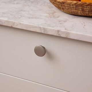 Reed 35mm Round Knob - Dull Brushed Nickel