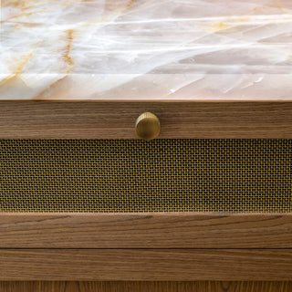 Ridge 30mm Knob - Bronze