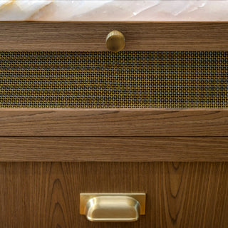 Hastings 96mm Cup Pull - Satin Brass PVD