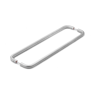 Stream 400mm Entrance Pull 316 Grade SS - Satin Stainless Steel - Back-to-Back