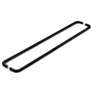 Stream 700mm Entrance Pull 316 Grade SS - Matt Black - Back-to-Back