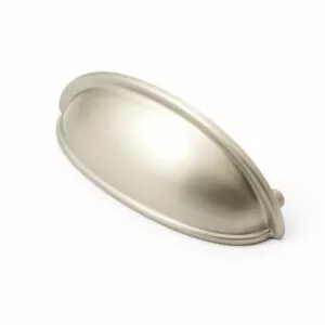 Brushed Nickel Cup Pull Handle