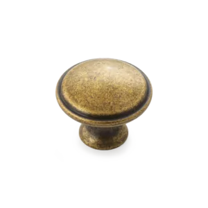 96mm & 128mm Antique Brass Cup Handles & 38mm Knob – Handle & Home